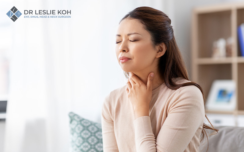 vocal fatigue from sore throat